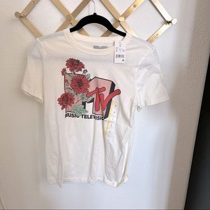Target Floral MTV tee